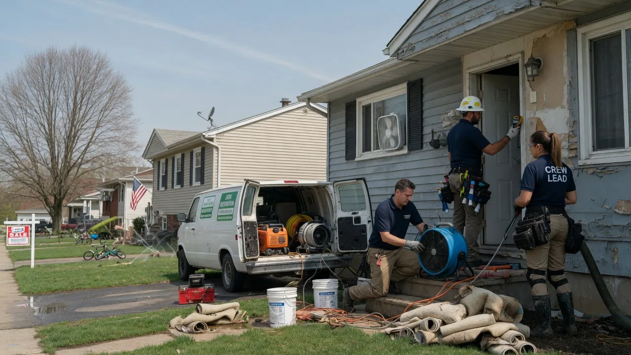 Flood Cleanup in Wellersburg, PA near me