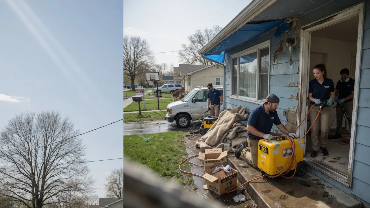 Basement Flood Cleanup in Wellersburg, PA near me